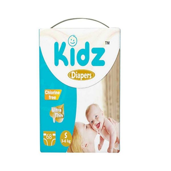Kidz Baby Diaper Belt S (3-6 kg) (68 pcs)