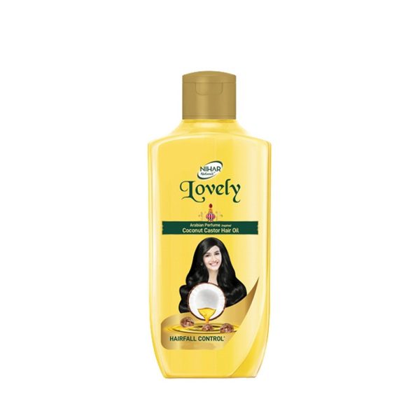 Nihar Naturals Lovely Coconut Castor Hair Oil (150 ml)