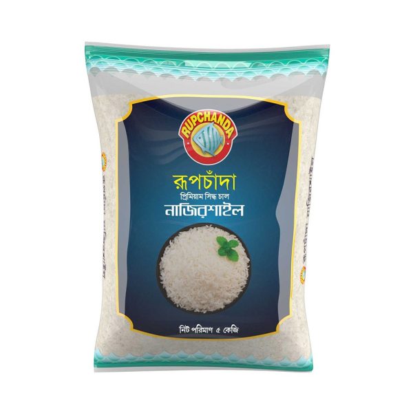 Rupchanda Premium Nazirshail Rice (5 kg)