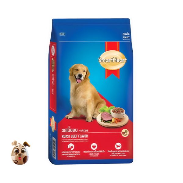 SmartHeart Adult Dog Food Roasted Beef (10 kg)