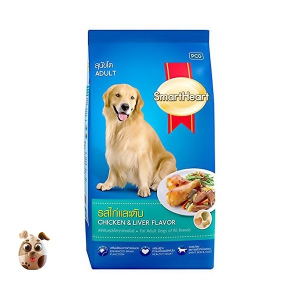 SmartHeart Dog Food Adult Chicken and Liver (10 kg)
