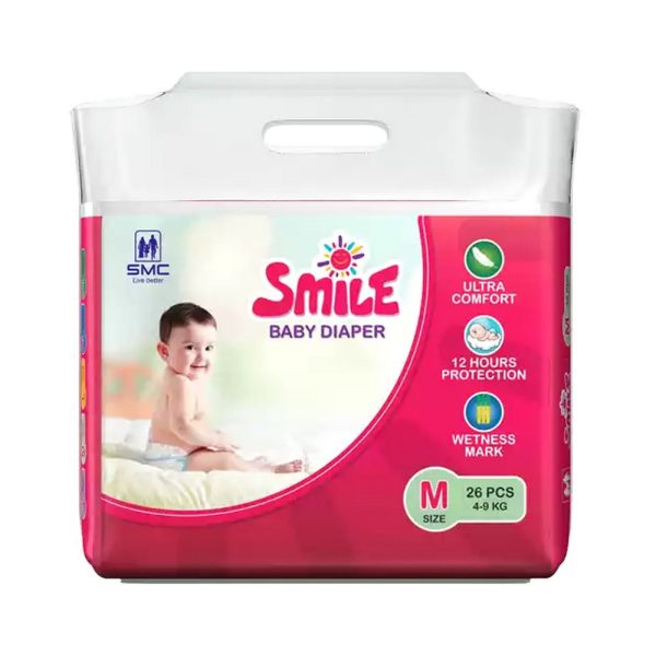 SMC Smile Baby Diaper Belt 4-9 kg M (26 pcs)